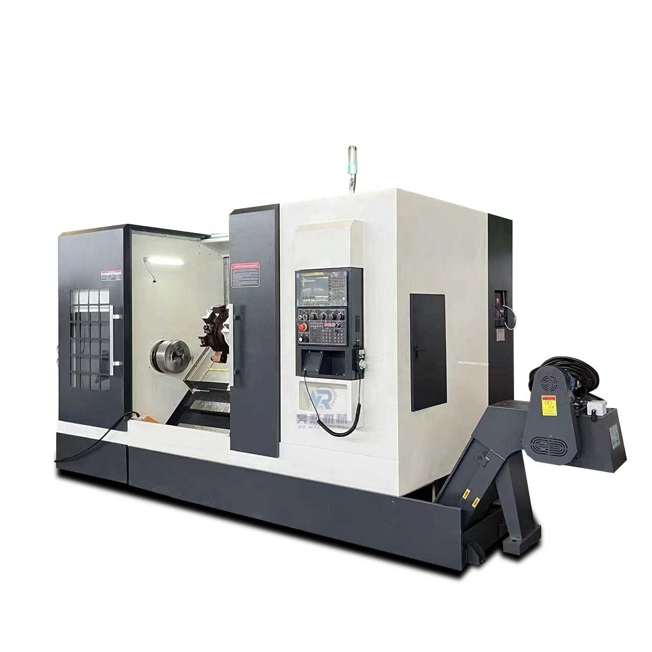 Top Sale Cnc Lathe Machine Slant Bed Lathe tck56 High Rigidity 12 Station Fanuc System With Best Price