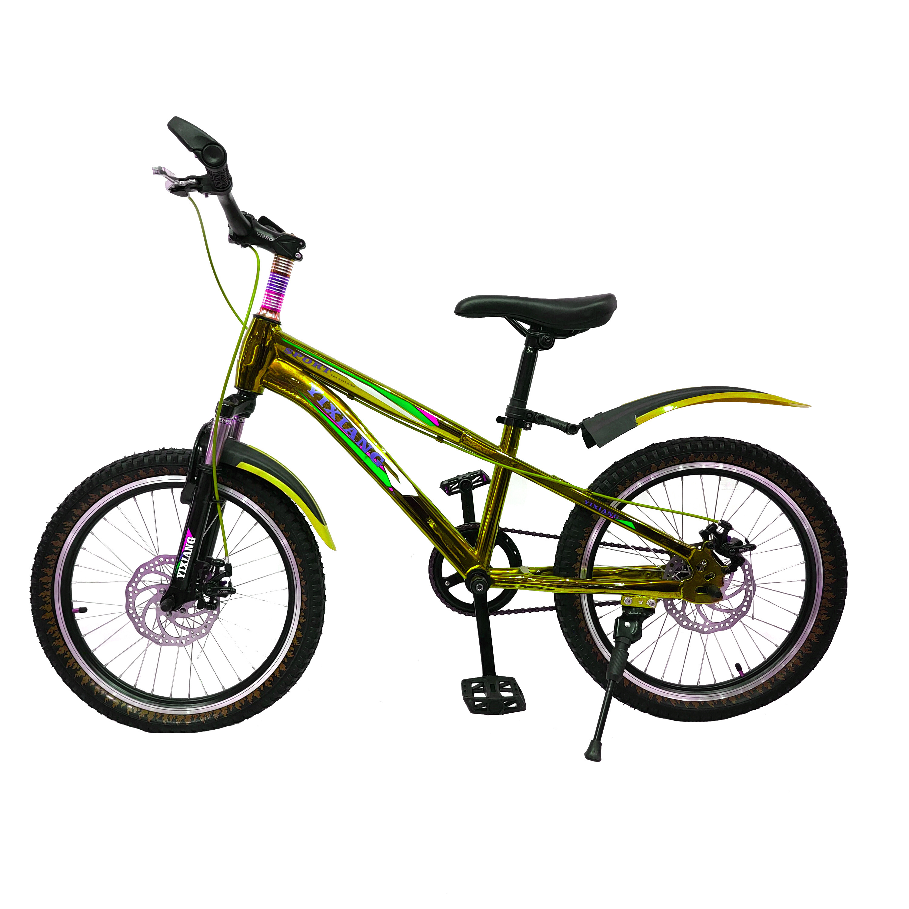 China hot product aluminum alloy mountain bike/20 inch children MBT bicycle single  speed mountain bicycle