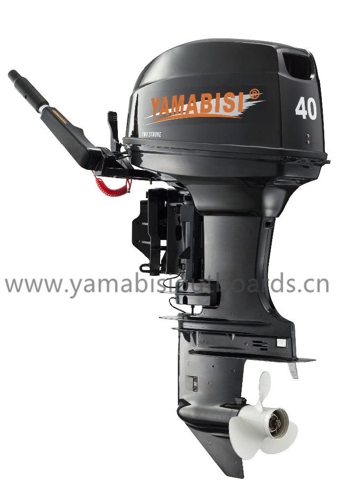 CE-Approved 2 stroke 40hp YAMABISI outboard motor/engine