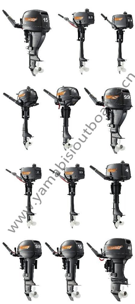 CE-Approved 2 stroke 40hp YAMABISI outboard motor/engine