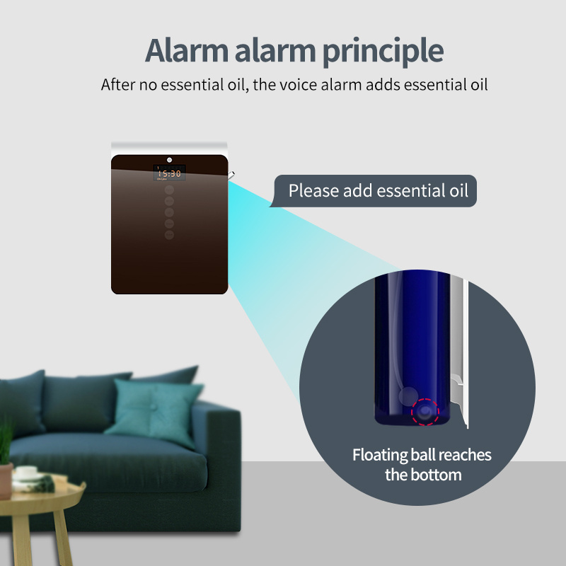 Luxury Nebulizer Diffuser Machine Button or APP setting Tabletop Electric Essential Oil Difusor De Aromas