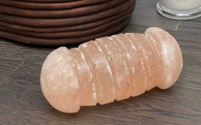 Himalayan Salt Massage Roller Massage Stone Best Quality For Spa Salt Therapy Body Ache Foot Massage Wholesale From Pakistan