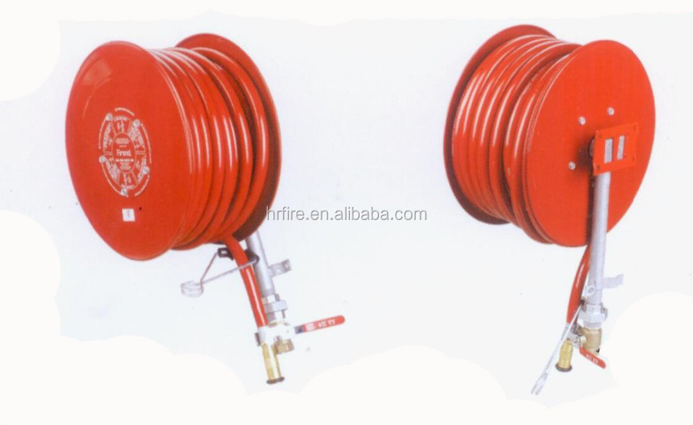 Firemen 1 Hydrants Good Quality Firefighting Fire hose Fighting Rack 25mm Fire Hose Reel