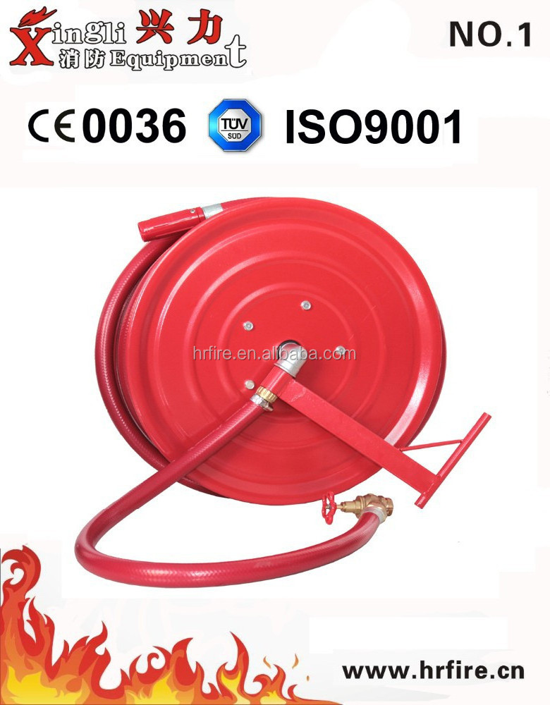 Firemen 1 Hydrants Good Quality Firefighting Fire hose Fighting Rack 25mm Fire Hose Reel