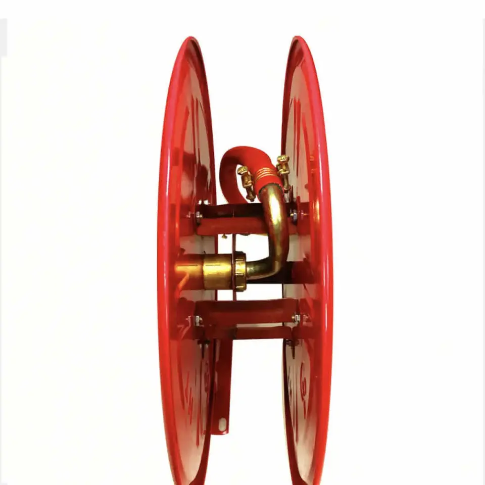 High quality Manual Swing / Automatic 3/4 inch 1'' 30 Meters High Pressure Fire Hose Reel