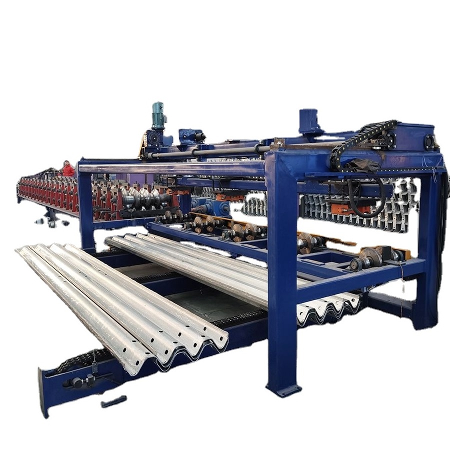 flex beam guardrail machine high speed guardrail molding machine corrugated line guardrail terminal plate machine