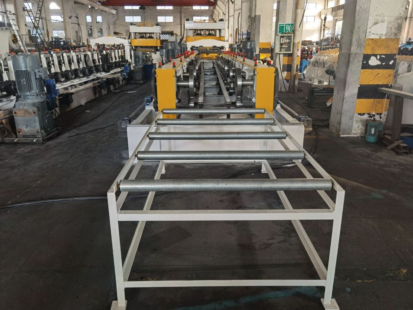 cable tray forming machine cable tray production machine cable tray manufacturing machine