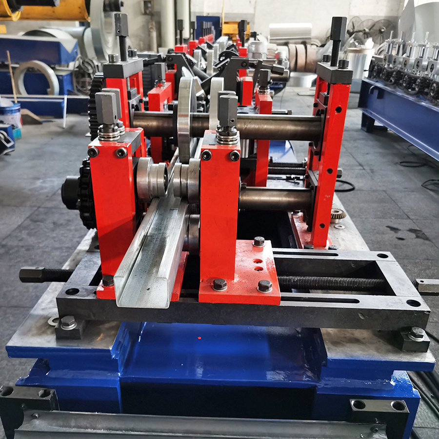 Hot Sale  steel frame and purlin making machine C Z Profiles Roll Forming Machine