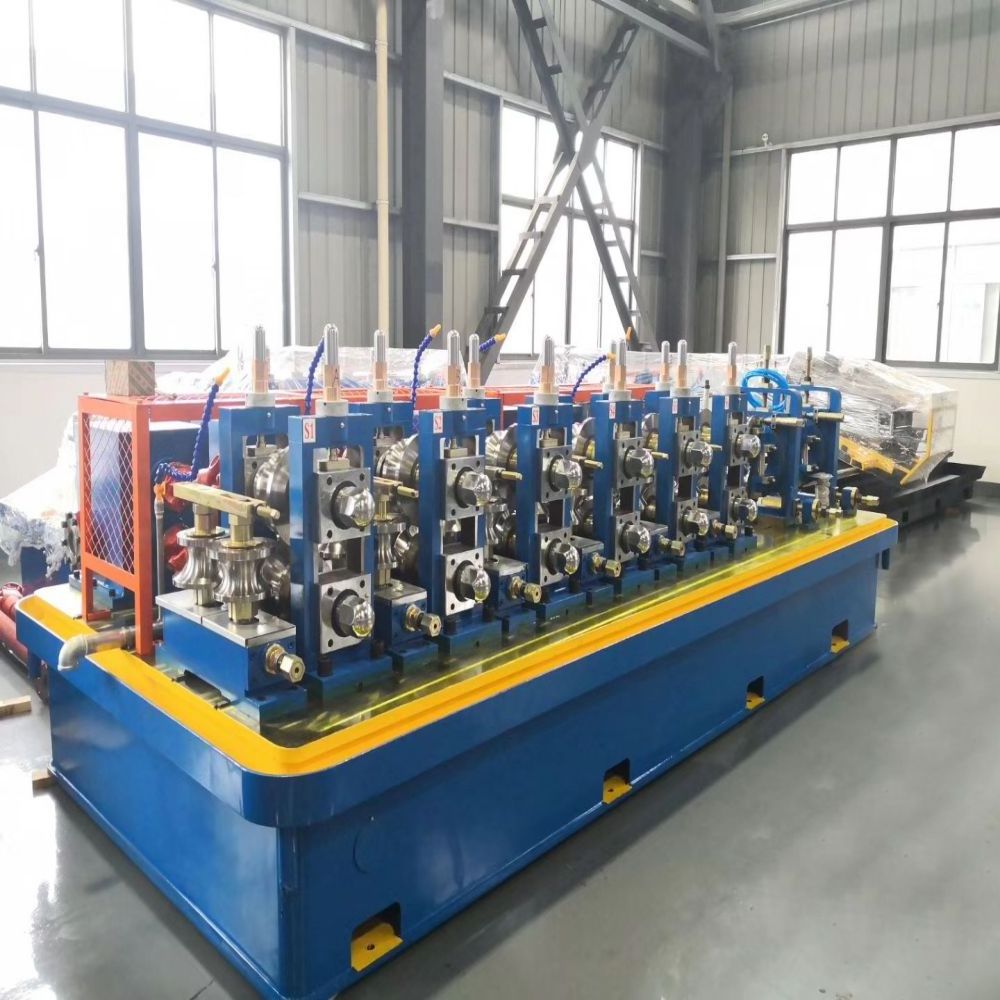 High frequency erw mild tube steel production line welded pipe production line yangzhou steel tube production line