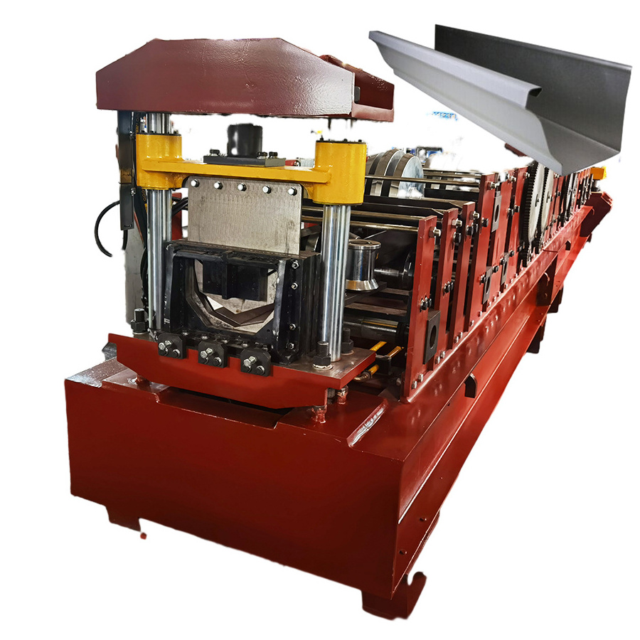 Galvanized sheet gutter machine gutter machine portable roll form glazed steel gutter machines for sale craigslist