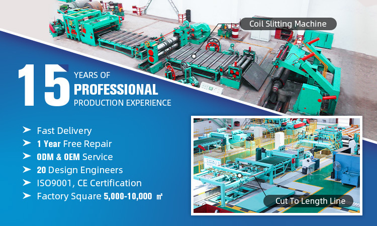 High Speed Automatic Metal Sheet Steel coil slitting line slitting machine for steel coil metal slitting machine