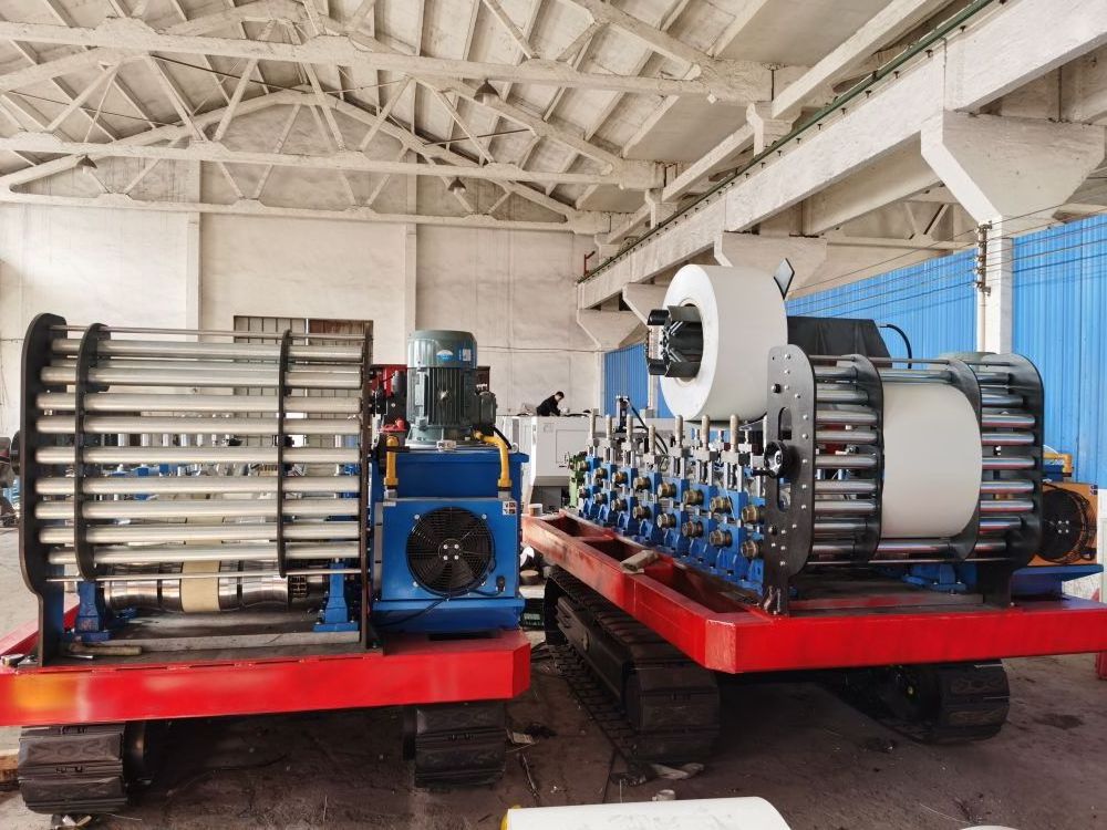 2022 hot sale  Rain Gutter Forming Machine Roof Gutter Machine seamless gutter machine mobile