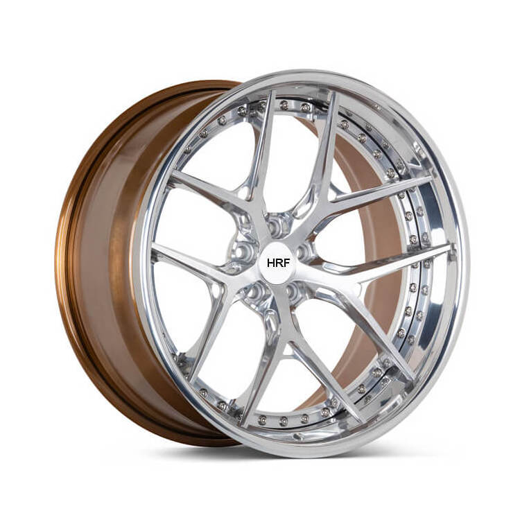 Deep Dish Offset Bronze Lip Black Barrels Passenger Car Wheels Tires 4x108 19 Inch For Bmw G05 X5 E70 550i F10 7 Series