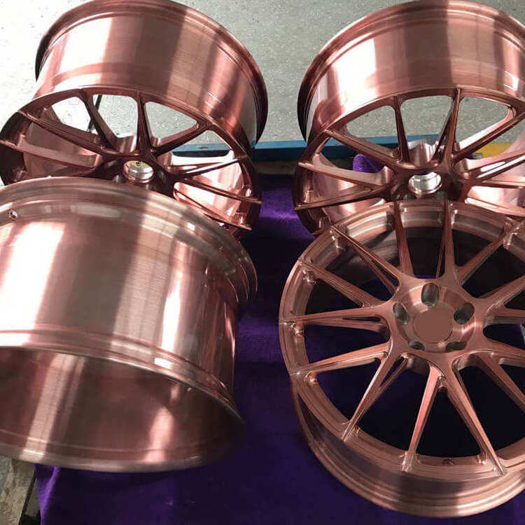 rose gold spoke rims 22 24 26 inch rims 5x120 rose gold rims 18 for jaguar i pace