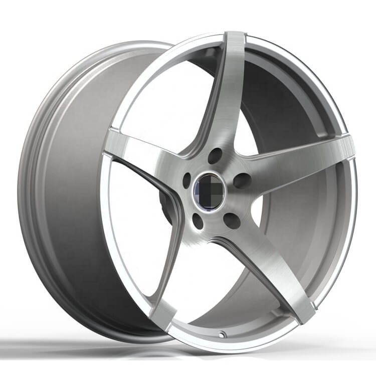 High Performance Car Forged Chrome Aluminium Wheel Machined Lip Wheels Car 527m Rim Forged Rims 5 Star 17 Inch 4 5 Holes