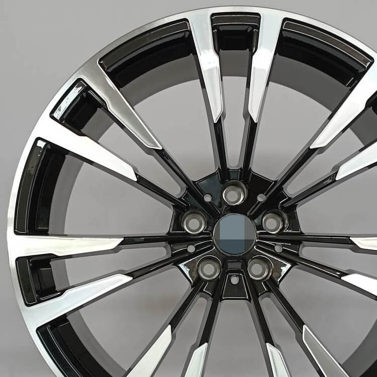 16 17 20 22 Inch 7j 8j Luxury Vintage Car Rims Machined Spoke Wheel Rin 5/108 5/100 Rines 18 5x114