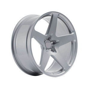 High Performance Car Forged Chrome Aluminium Wheel Machined Lip Wheels Car 527m Rim Forged Rims 5 Star 17 Inch 4 5 Holes