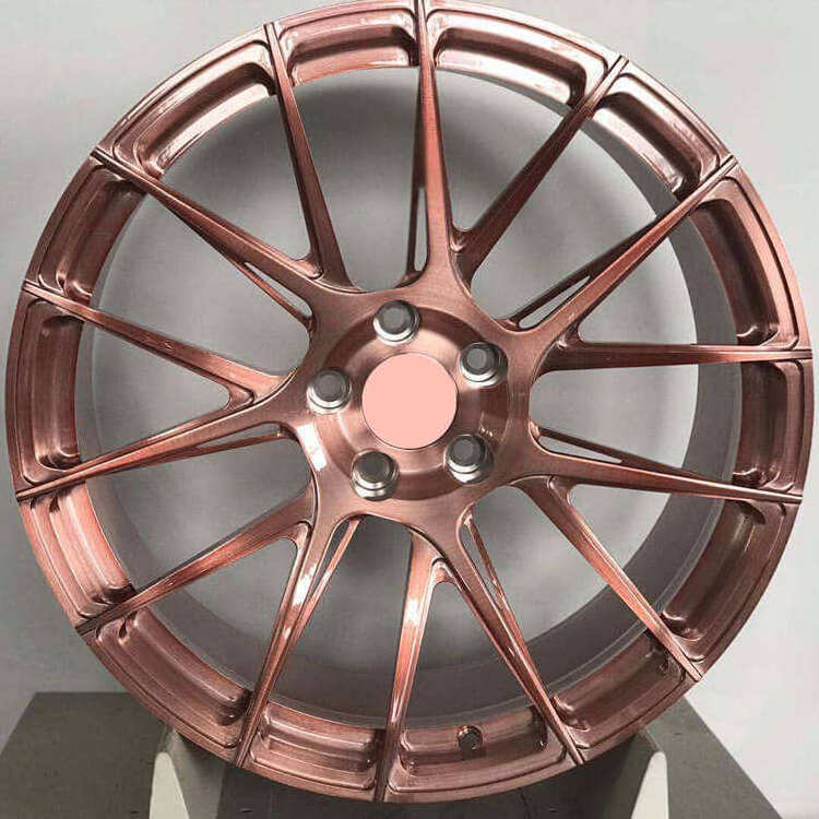 rose gold spoke rims 22 24 26 inch rims 5x120 rose gold rims 18 for jaguar i pace