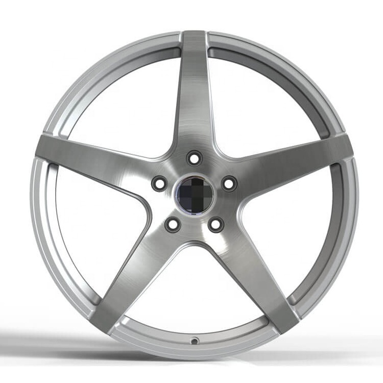 High Performance Car Forged Chrome Aluminium Wheel Machined Lip Wheels Car 527m Rim Forged Rims 5 Star 17 Inch 4 5 Holes