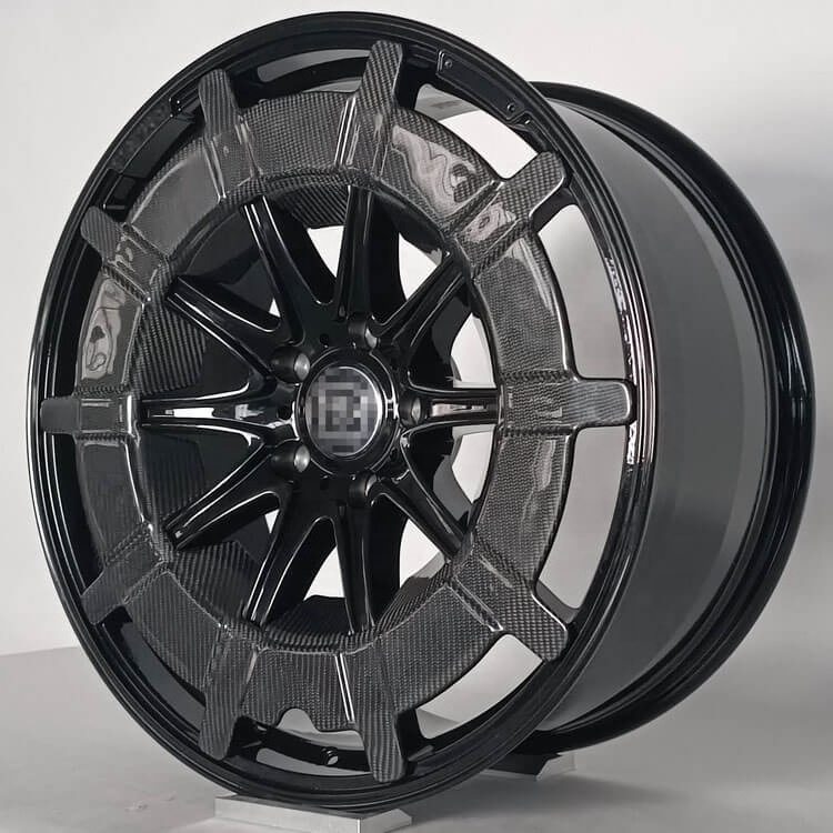 Best Rims 2023 Aluminum Alloy T6061 Mag Wheels 18 Inch 5 Hole Forged Alloy Rims Carbon Fiber Rim Barrel For Maserati