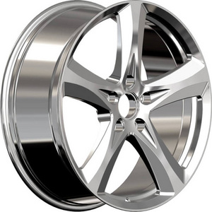 Machined Face 5 Spoke Star 17 18 19 20 21 22 23 24 Inch Chrome 20" Rims For Maserati