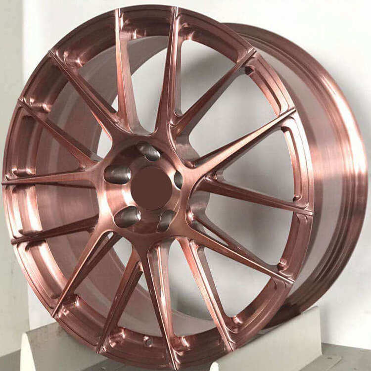 rose gold spoke rims 22 24 26 inch rims 5x120 rose gold rims 18 for jaguar i pace