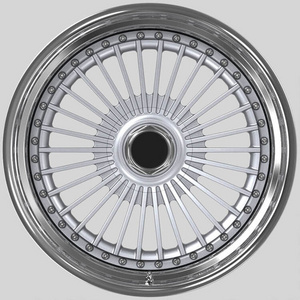 Centerlock Hub Mult Spoke Wheel Rims Knock Offs Wheels 19 Inch For Classic Vintage Lowrider Cars