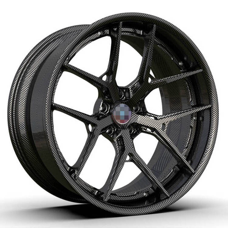 Best Rims 2023 Aluminum Alloy T6061 Mag Wheels 18 Inch 5 Hole Forged Alloy Rims Carbon Fiber Rim Barrel For Maserati