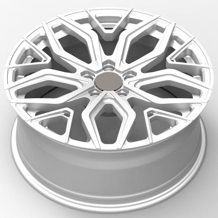 15 16 17 18 20 21 22 23 24 Inch White Staggered Spoke 5x120 Wheels 19 White For Bmw Audi Car Rims