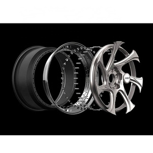 HRF Custom wheel hub design fee monoblock 2 3 piece supports 16-24 inch forged wheels of any style and model