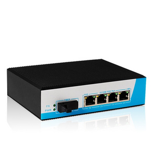 Industrial POE Extender with Bandwidth 1Gbps 5 port fast ethernet switch