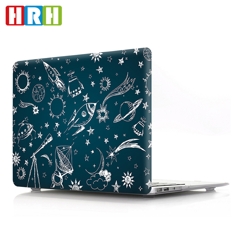 Cartoon Space Shell Printing Laptop Hard Cases Custom for MacBook Pro Retina 11