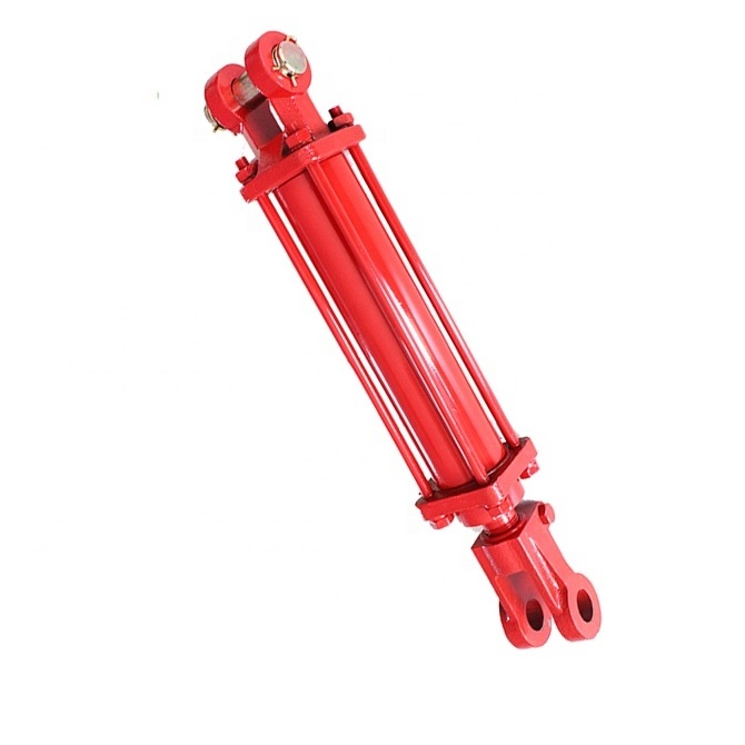 Clevis Rod Ends Long Stroke High Tensile Hydraulic Tie Rod Cylinder with Honed Steel Tube