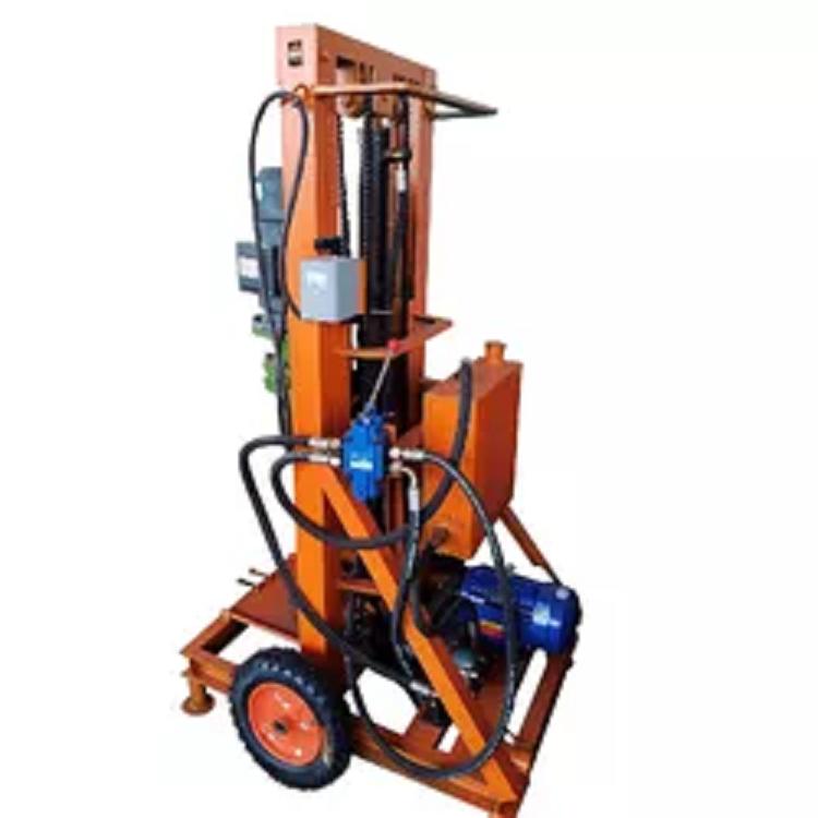 Electric hydraulic drilling rig 3kw 5.5kw 7.5kw water well drilling rig