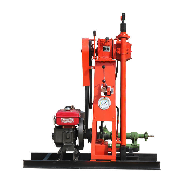 geological laboratory rig SPT soil drilling machine 50m rock exploration drilling rig