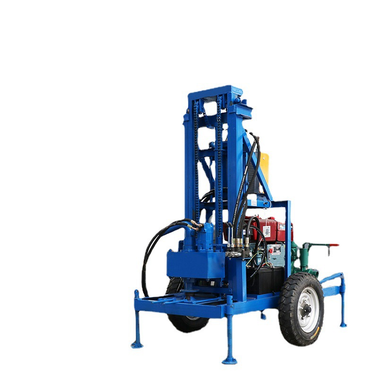 water well drilling rigs/Hydraulic diesel Well drilling rigs/28 HP Water Well Drilling rigs/mine deepwell borehole machines