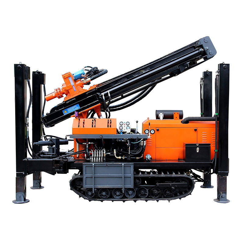 FY-180 Crawler Drilling Rig Hydraulic Drill Machine DTH Water Well Drilling Rig