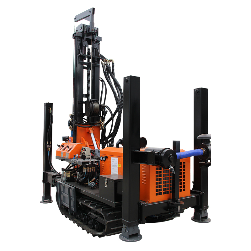 FY-180 Crawler Drilling Rig Hydraulic Drill Machine DTH Water Well Drilling Rig