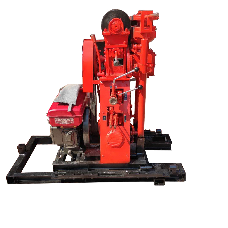 geological laboratory rig SPT soil drilling machine 50m rock exploration drilling rig