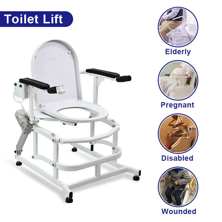 Disabled Patient Electric Toilet Chair  Toilets Sanitary Ware Sets Bathroom Shower Chair Accessories