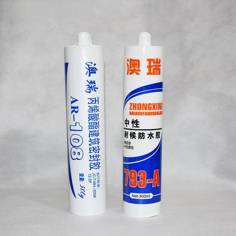 300ml Fast Cured General Purpose Acetoxy Acetic Acid Acrylic Adhesive Silicone Sealant