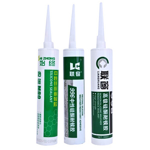 Hot Sale Weather Resistant Neutral Glue Easy Seal Sealant Adhesive Silicone for Construction Eco-friendly Customized Package