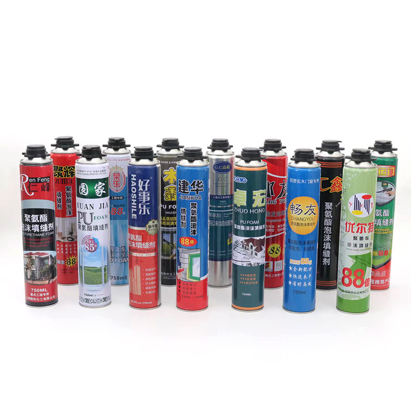 Waterproof Bond Black Windshield Sealant Polyurethane Sealant Silicone Spray Pu Foam For Caulking