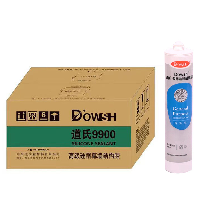 Weather Resistant Tube Sausage Drum Silicone Sealant for Window Glass Eco-friendly Customized Package High Quality Waterproof