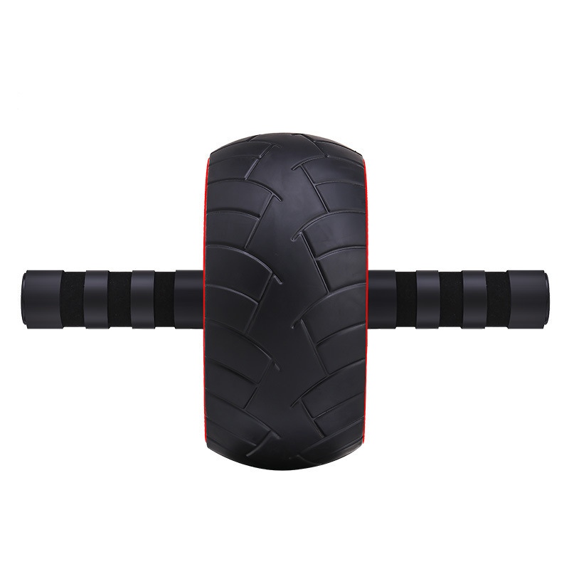 Round silent belly wheel home sports fitness rubber roller abdominal muscle wheel belly roller