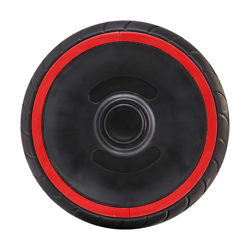 Round silent belly wheel home sports fitness rubber roller abdominal muscle wheel belly roller