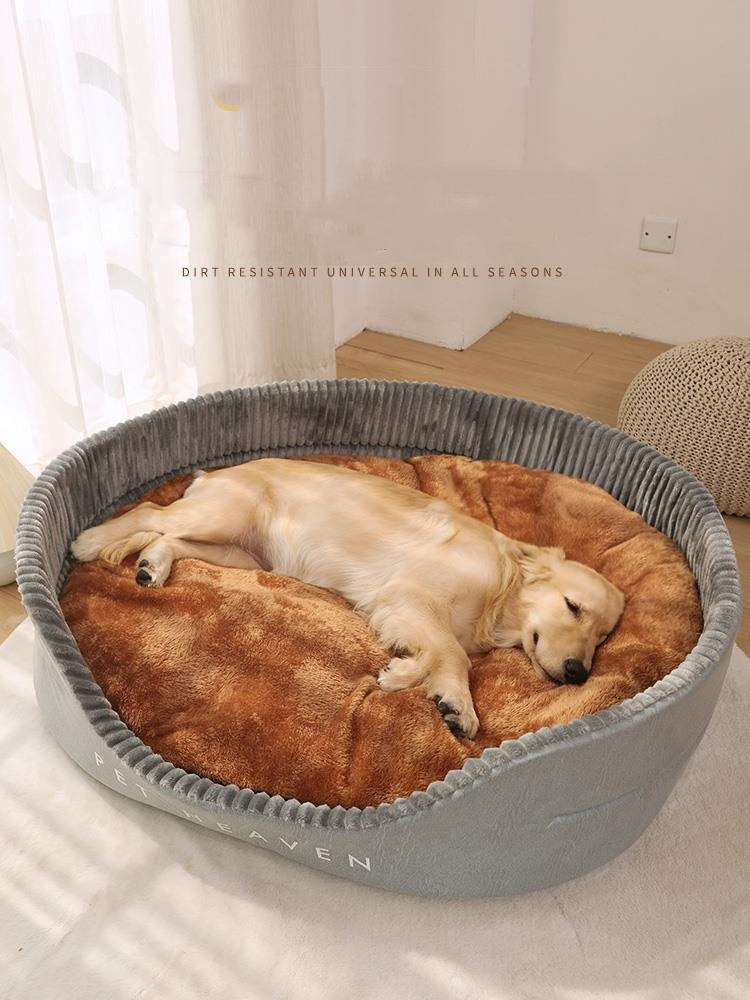 Toys custom wholesale plush xl xxl calming luxury large pet dog sofa bed for large dogs