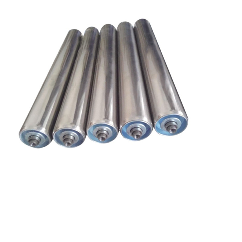 Conveying Equipment Parts Conveyor Belt Steel Idler Roller Polines