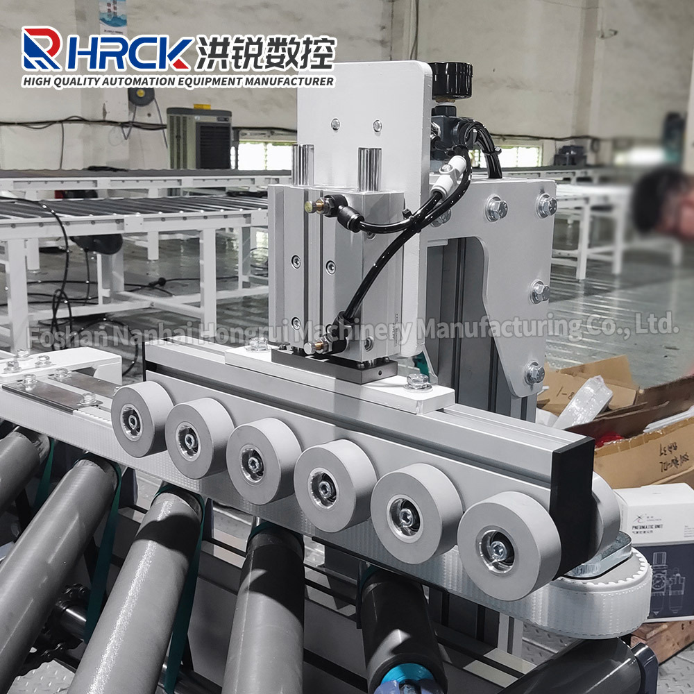 Woodworking machinery edge banding machine rotary line power roller table edgebander return conveyor