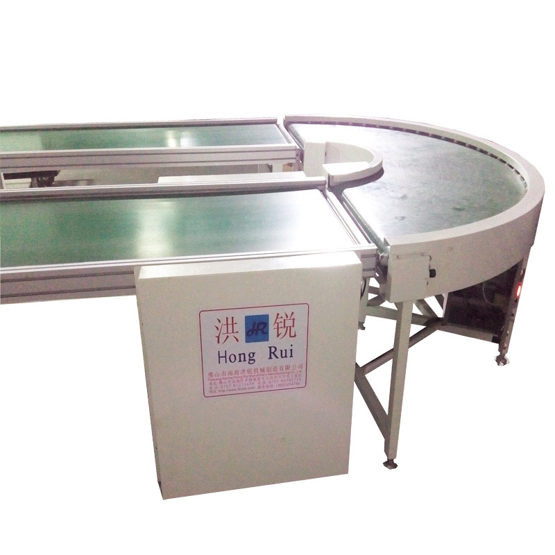 Industrial Flat Belt System Machine Cargo Grain Curve Straight Types Of Grip Pattern Modular Plastic Pvc Belt Conveyor